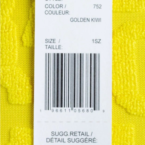 NWT Marc Jacobs small tote bag - Golden Kiwi - plush- 🎇🌠 - Picture 4 of 6